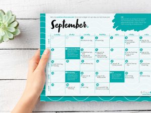 Flow Media - positieve flow kalender september